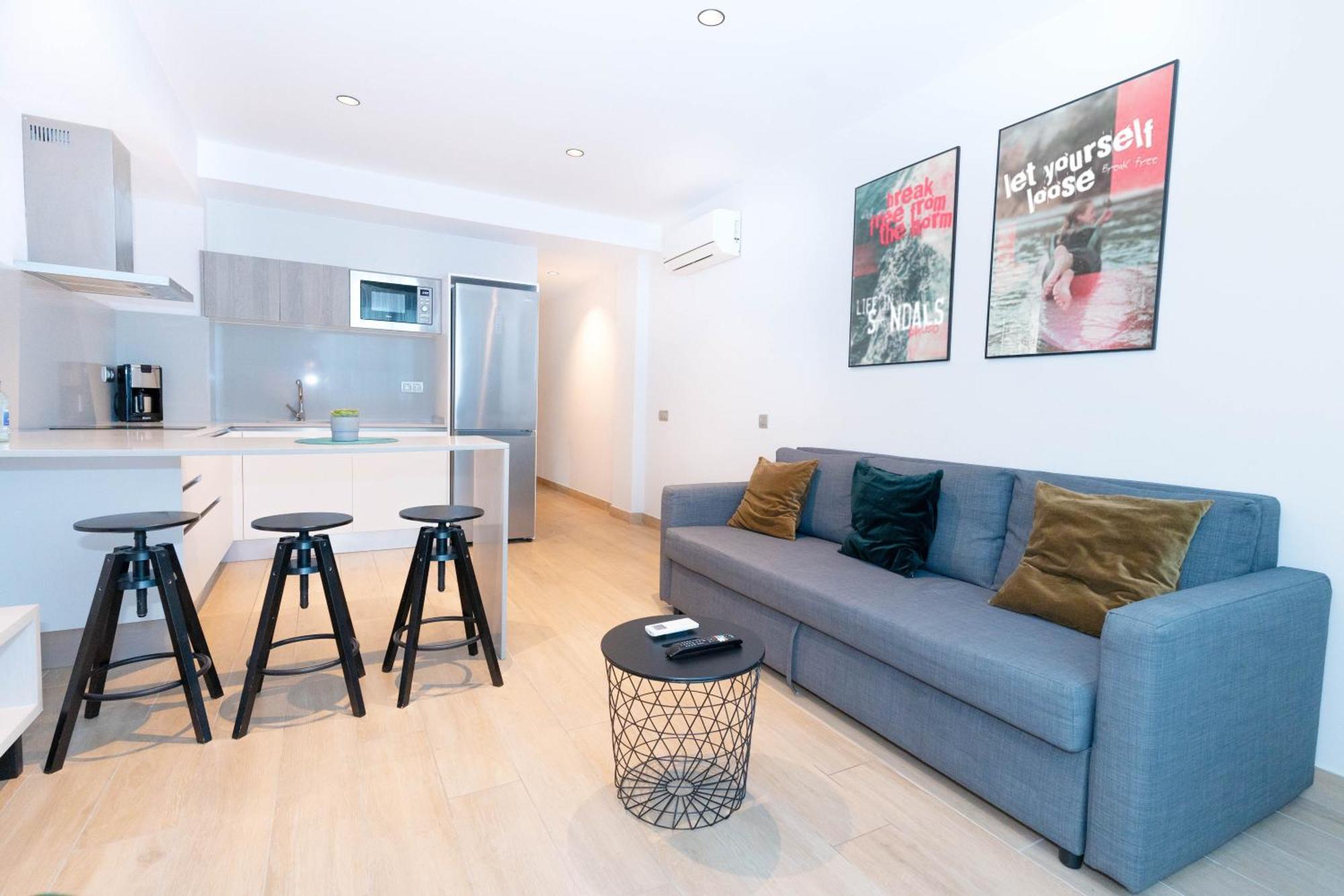 Sholeo Lodges La Cicer Flats لاس بالماس دي غران كاناريا الغرفة الصورة